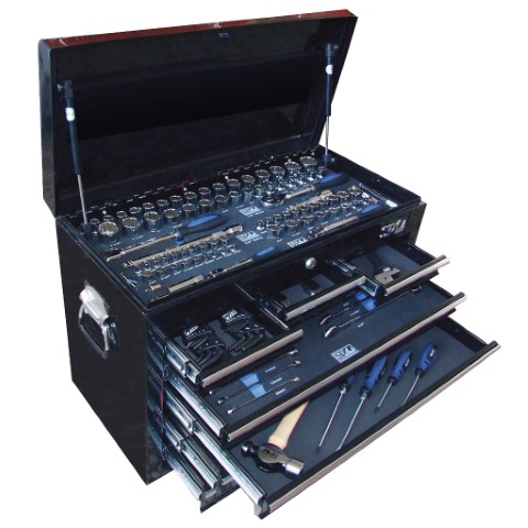SP - TOOL KIT 134PC METRIC/SAE IN CUSTOM BOX 